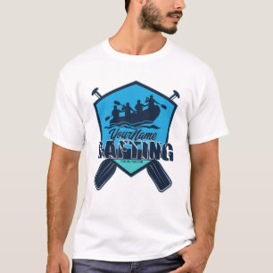 Personalized Rafting Whitewater River Adventure  T-Shirt