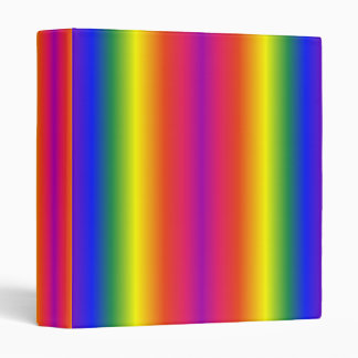 PERSONALIZED RAINBOW AVERY BINDERS LASER