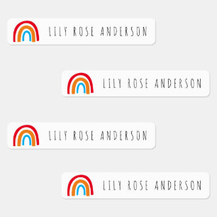 Personalized Rainbow Back to School Kid's