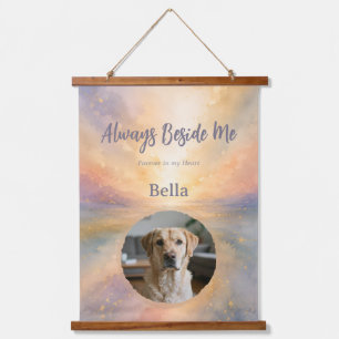 Personalized Rainbow Bridge Memorial Wall Tapestry