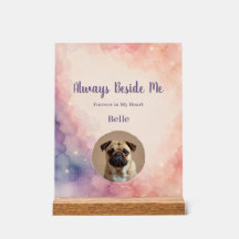 Personalized Rainbow Bridge Memorial Watercolor