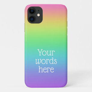 Personalized Rainbow iPhone 11 Case