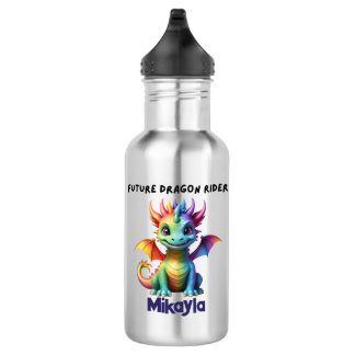 Personalized Rainbow Dragon 532 Ml Water Bottle