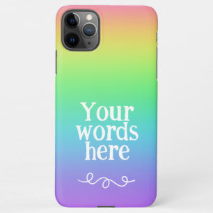 Personalized Rainbow iPhone 11 Pro Max Case