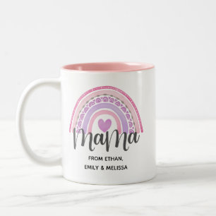 Personalized Rainbow Mama Mug