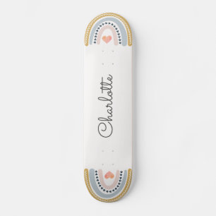 Personalized Rainbow Skateboard