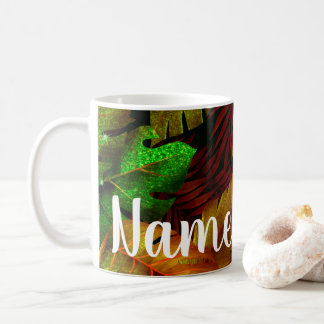Personalized Rainforest Design Coffee Mug, Cup