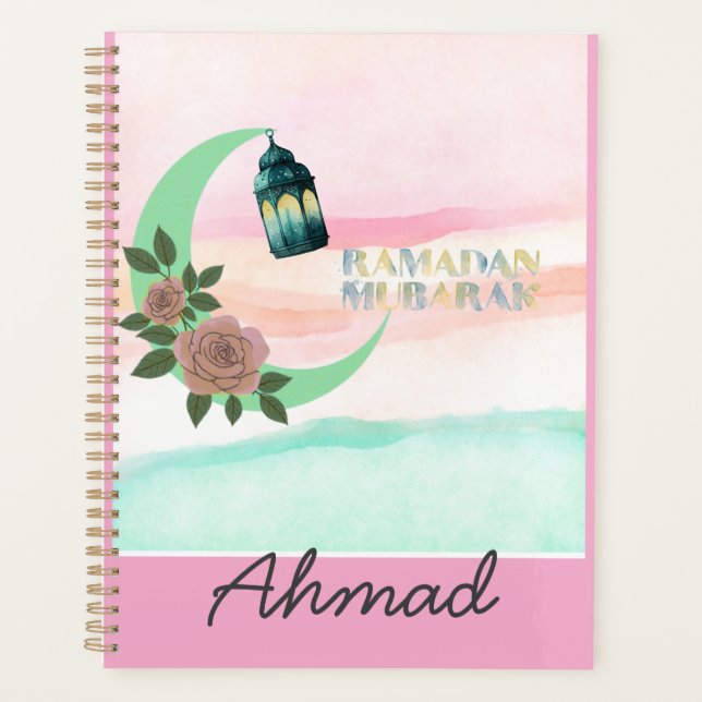 Personalized Ramadan Planner (Front)