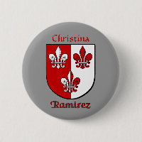 Personalized Ramirez Historical Shield