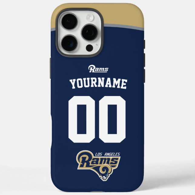 Personalized Rams Jersey American Football Case-Mate iPhone Case (Back)