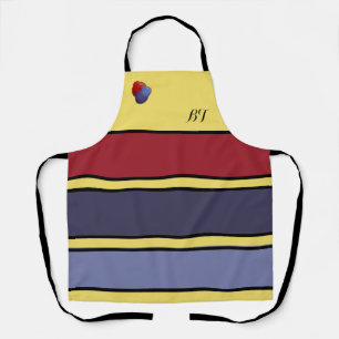 Personalized Raspberry Tart-Coloured Apron