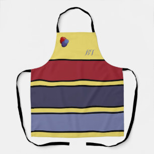 Personalized Raspberry Tart-Coloured Apron
