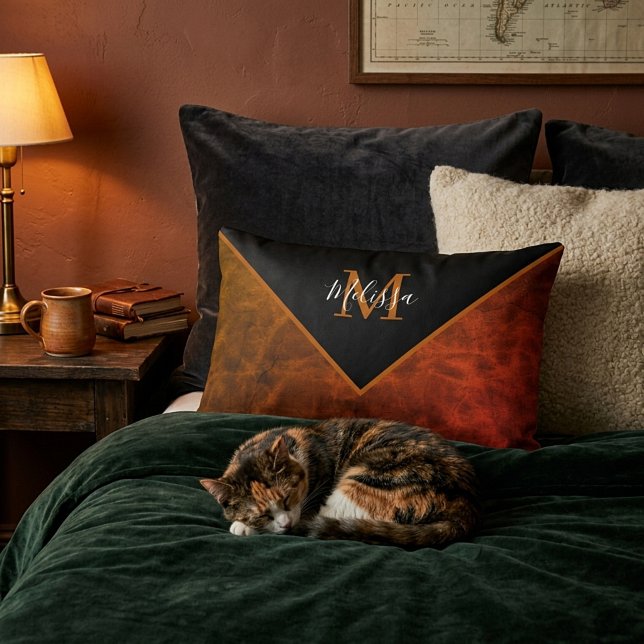 Personalized rawhide personalized accent pillow (Creator Uploaded)