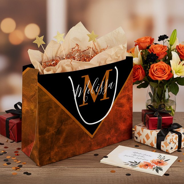 Personalized rawhide personalized large gift bag (Creator Uploaded)