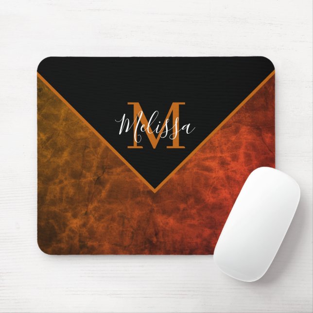 Personalized rawhide personalized  mouse pad (With Mouse)