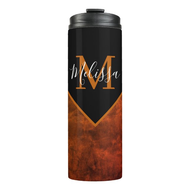 Personalized rawhide personalized  thermal tumbler (Front)