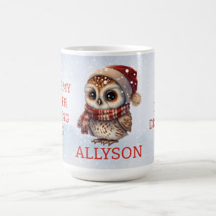 Personalized Readers Funny Owl  Coffee Mug