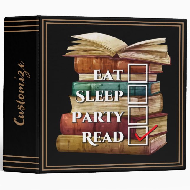 Personalized Reading First Binder (Front/Spine)