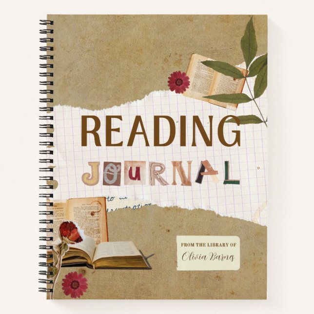 Personalized Reading Journal (Front)