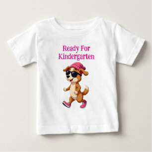 Personalized Ready For Kindergarten Baby T-Shirt