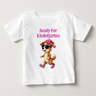 Personalized Ready For Kindergarten Baby T-Shirt