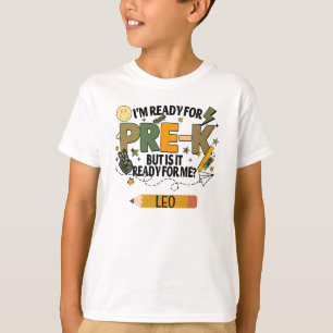 Personalized Ready For Pre-K T-Shirt