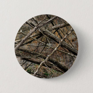 Personalized Real Camo / Camouflage (customizable) 2 Inch Round Button