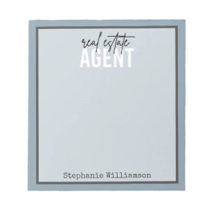 Personalized Real Estate Agent Gifts for Realtor Notepad