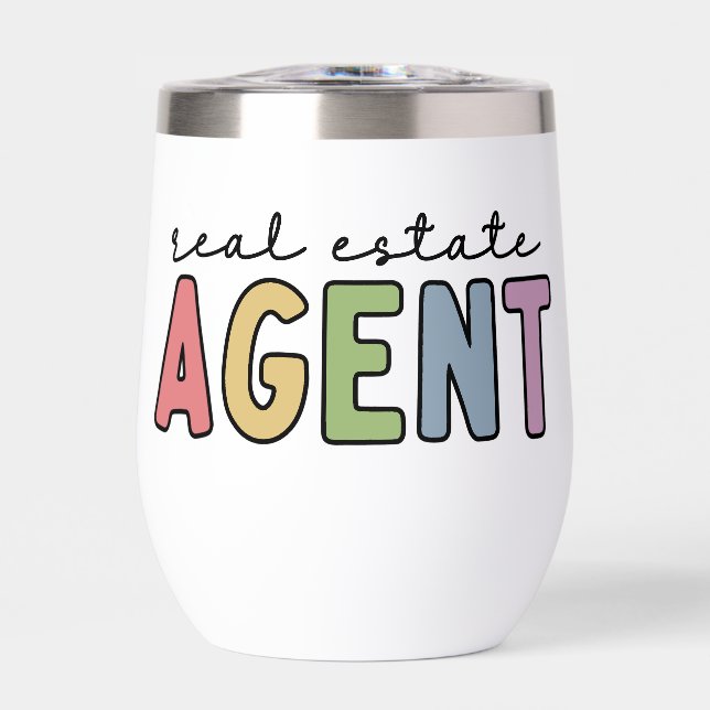 Personalized Real Estate Agent | Realtor Gifts (Front)