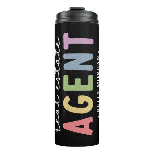 Personalized Real Estate Agent Realtor Gifts Thermal Tumbler