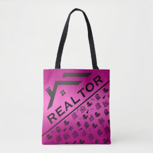 Personalized Real Estate Professional Tote Bag