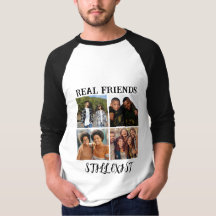 Personalized "Real Friends Still Exist" Photo Temp