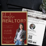 Personalized Realtor QR Code Real Estate Marketing Flyer<br><div class="desc">the Personalized Realtor QR Code Real Estate Marketing Flyer, a cutting-edge solution designed to enhance your real estate marketing efforts. This flyer seamlessly blends traditional marketing with modern technology, featuring a personalized neighbourhood card with photo and an integrated QR code for easy access to your online listings and contact information....</div>