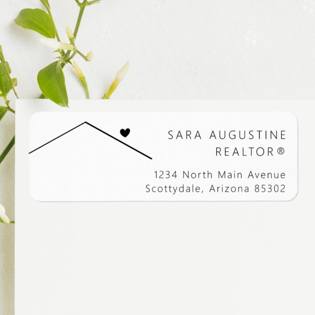 Personalized Realtor Return Address Label (Creator Uploaded)