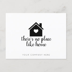 Personalized Realtor There's No Place Like Home Postcard