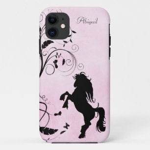 Personalized Rearing Horse iPhone 5 Case