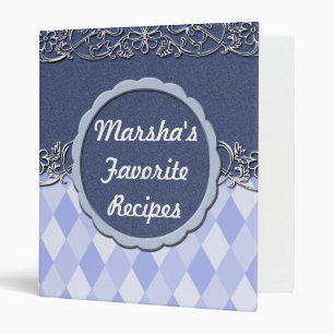 Personalized Recipe Binder