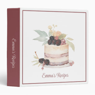 Personalized Recipe  Binder