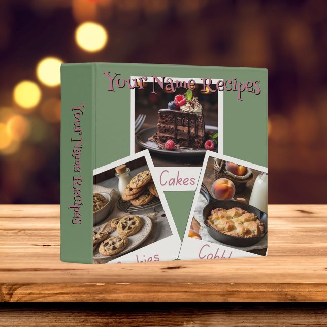 Personalized Recipe Binder (Personalized Recipe Binder)