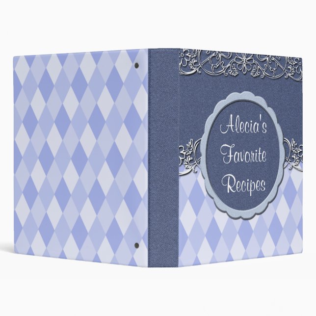 Personalized Recipe Binder (Background)
