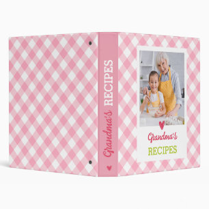 Personalized Recipe Binder (Your Photo)