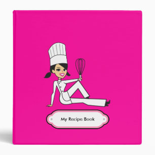 Personalized Recipe Journal with Illustration Binder