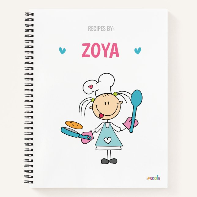 Personalized Recipe Notebook (Front)