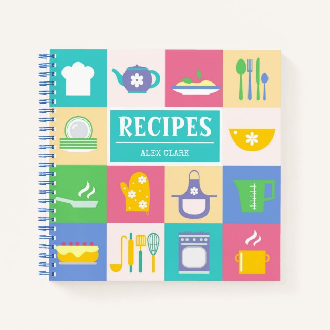 Personalized Recipe Notebook (Front)