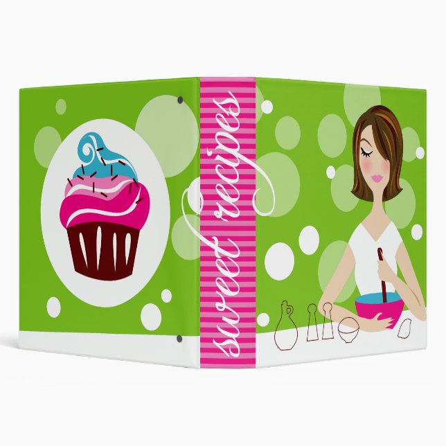 Personalized Recipes Binder (Background)