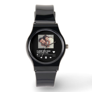 Personalized Record Display Gift  Watch