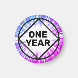 Personalized Recovery Gift any days months colour Magnet