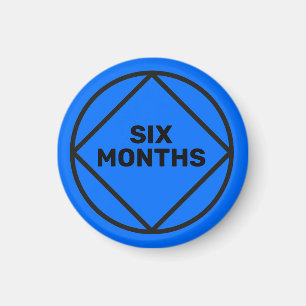 Personalized Recovery Gift any days months colour Magnet