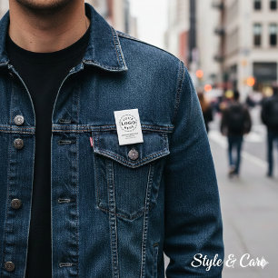 Personalized Rectangular Button – Add Your Text