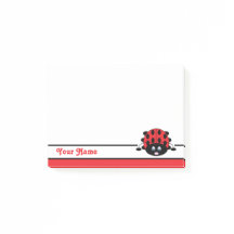 Personalized Red Ladybug